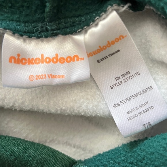 Nickelodeon TMNT Green and Gray Sweatshirt set and t-shirt - Picture 5 of 10